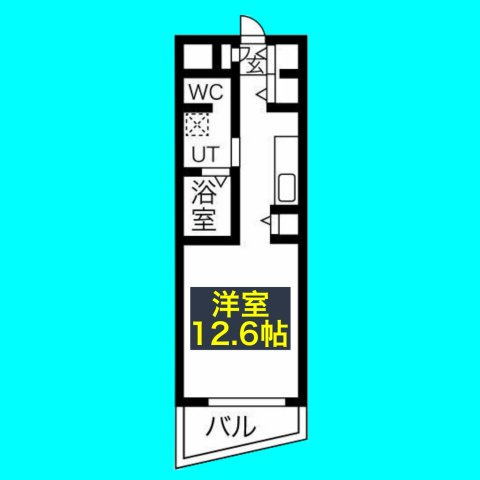 ベルドミール橘の間取り