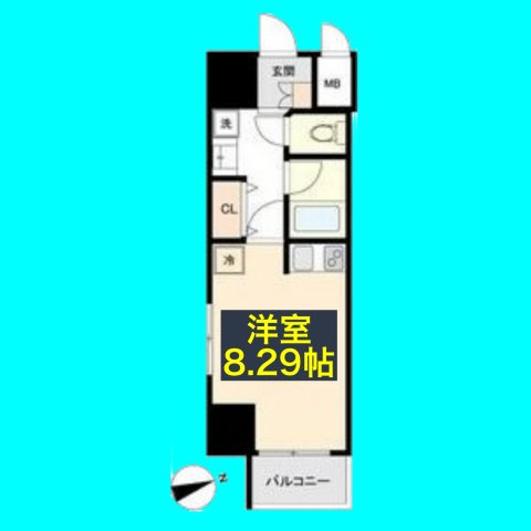 マリオン城西の間取り