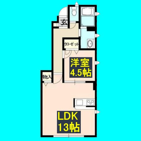 レジデンス桜山の間取り