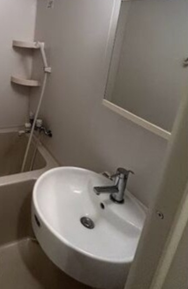 大須レジデンスの洗面所