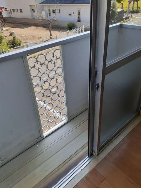 プラネット　Ⅰのバルコニー