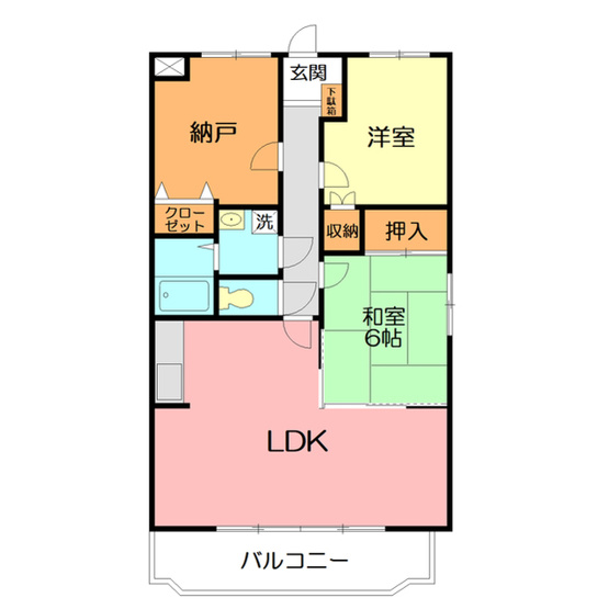 【間取り】 | 湘南エアーハイムⅠ