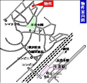 シティハイム　クレールの地図|全室南東向き日当り良好　セキスイハイム施工