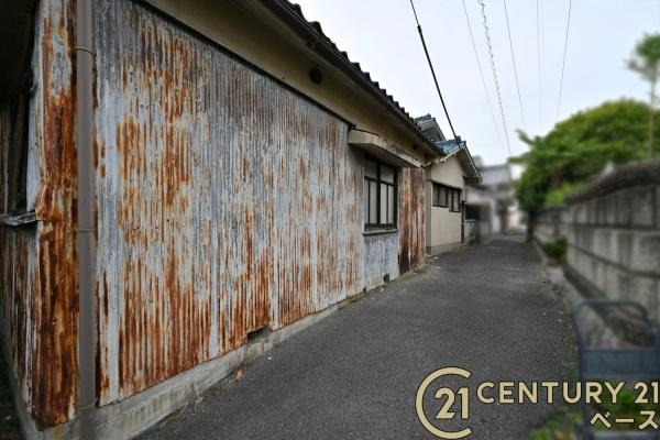 香芝市下田東２丁目の売地の前面道路含む現地写真|■現地撮影写真■