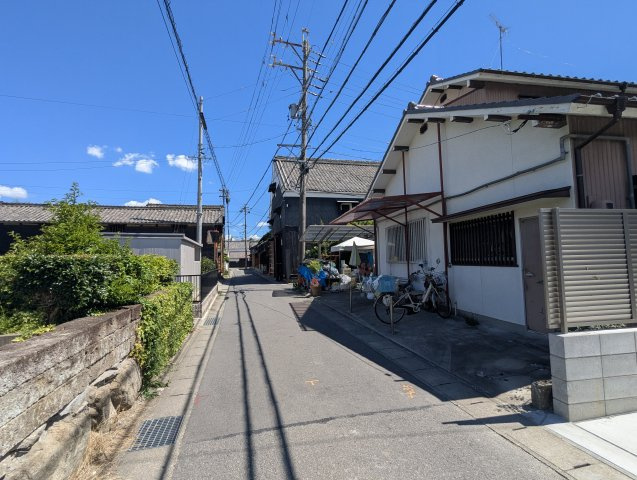 名古屋市緑区大高町3期の前面道路含む現地写真