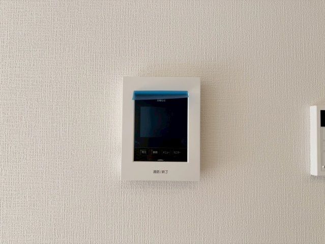  For.M Iーフォルムー小倉南区上貫2丁目4期　【小倉南区　新築戸建て】の防犯設備|お子様のお留守番にも安心なＴＶモニタ付インターフォン　【小倉南区　新築戸建て】