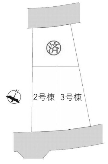 【区画図】 | 綾瀬市深谷中1丁目 新築戸建 全3棟