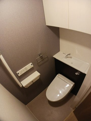 【トイレ】 | グランデ神ノ輪　Ｂ | 落ち着いたトイレです