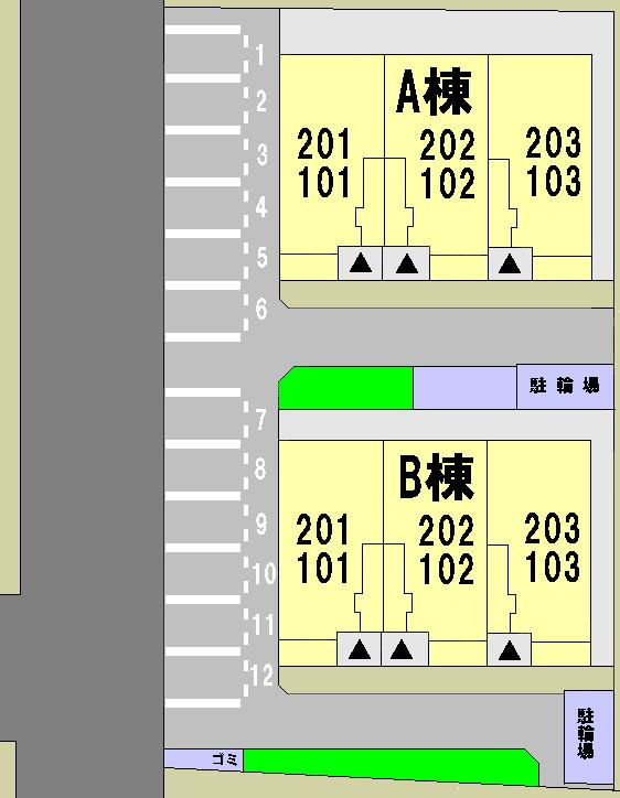 アルト　アンダーレⅡの駐車場