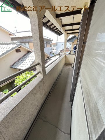 姫路市広畑区高浜町4丁目　　山陽電鉄「天満駅」徒歩5分のバルコニー