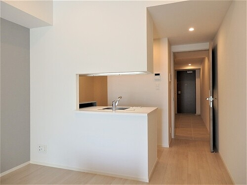 Brun Pilier日本橋の居間・リビング|５月８日撮影（２０２５年６月１３日竣工・建設中）