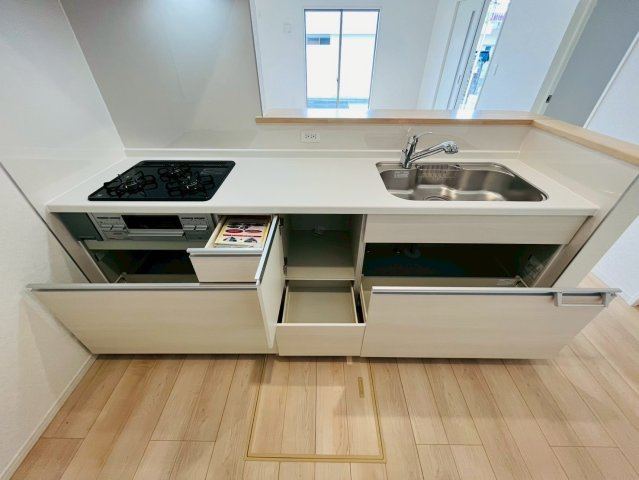 ♥♥うるま市石川第７-１号棟（全4棟）のキッチン|１号棟お気軽にお問い合わせください♪