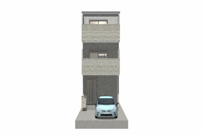【外観パース】 | 松室中溝町　新築一戸建