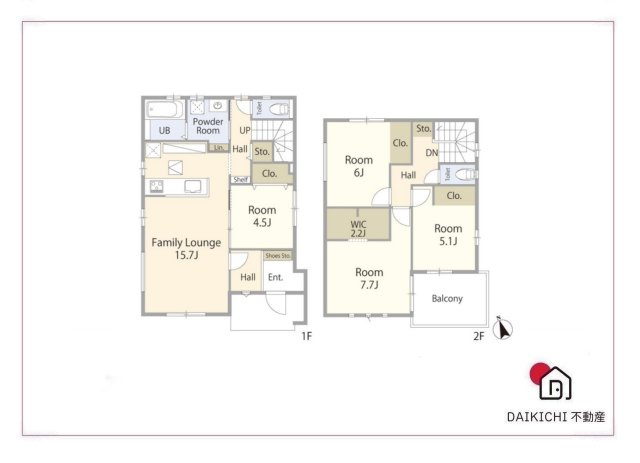 【間取り】 | 本庄市小島6丁目　新築戸建　4号棟 | 4号棟