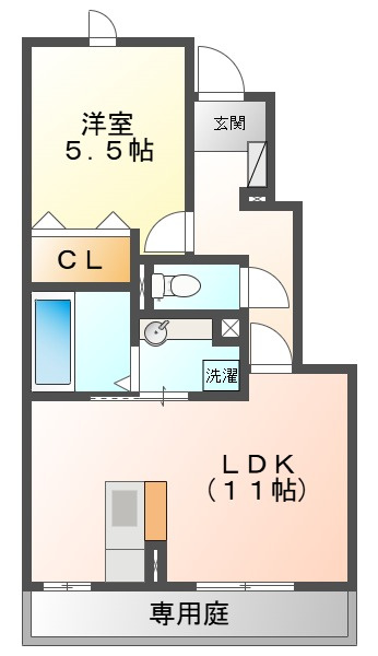 シュロスＭの間取り