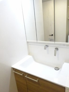 クレッセント武蔵小杉グランデイズ壱番館の独立洗面台