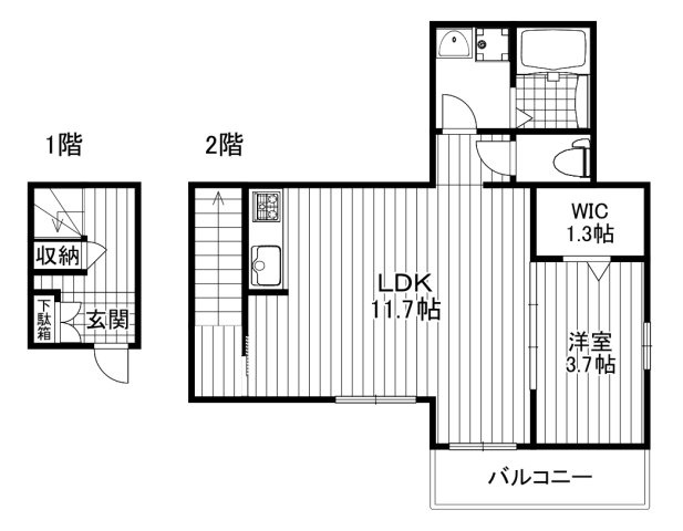 【間取り】 | クアトロポルテ