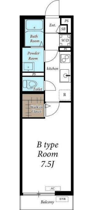 グレイス西船橋の間取り