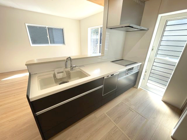 廿日市市対厳山二丁目　№35779のキッチン|手元が隠せる、便利な
カウンターキッチンです。