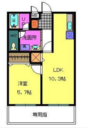 【間取り】 | カンターレ鶯谷Ⅱ番館