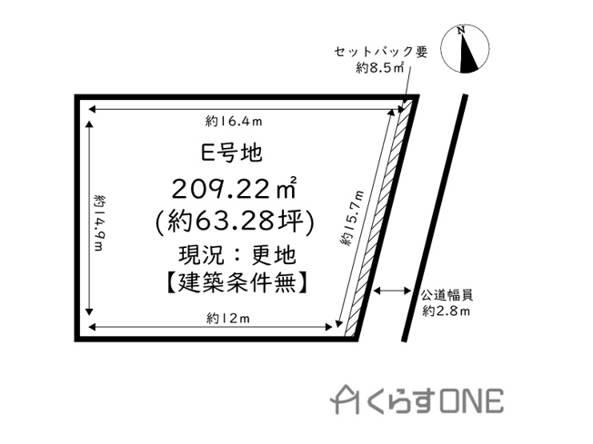 【土地図】 | 姫路市下手野4丁目／5区画　2期