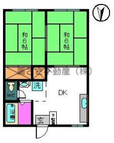 【間取り】 | ジュネス西八