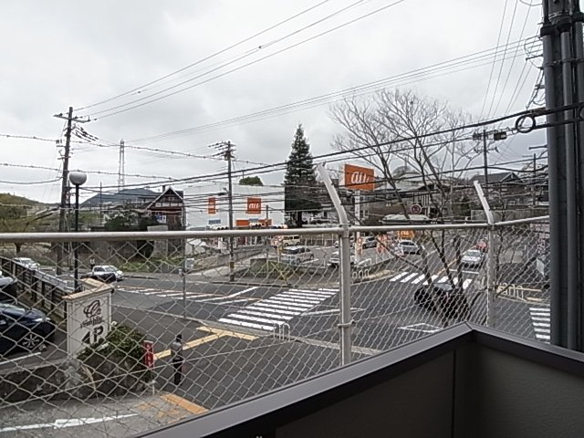 神戸市北区山田町小部字戸口谷のアパートの展望