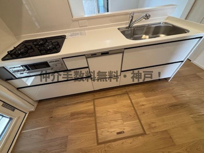 【キッチン】 | 神戸市西区狩場台1丁目　新築戸建1号地　仲介手数料無料！ | 使いやすいキッチンです