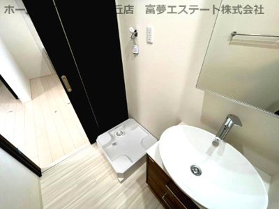【その他】 | ポプラーレ狭山Ⅱ | 室内洗濯機置き場
※イメージ　同物件別号室の写真