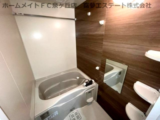 ポプラーレ狭山Ⅱの浴室|※イメージ　同物件別号室の写真