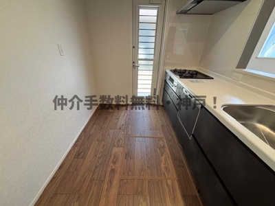 【キッチン】 | 神戸市西区狩場台1丁目　新築戸建2号地　仲介手数料無料！ | 使いやすいキッチンです