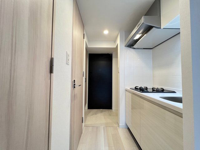 S-RESIDENCE難波大国町Tresの玄関