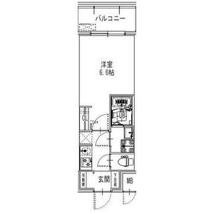 S-RESIDENCE難波大国町Tresの間取り