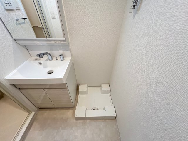 S-RESIDENCE難波大国町Tresの洗面所