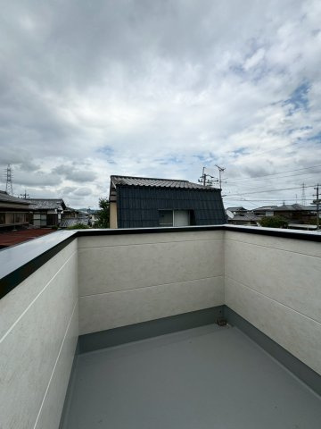 Adoble+ーアドブル＋小倉南区下貫3丁目3期　【小倉南区　新築戸建て】のバルコニー|日当たり良好なバルコニー♪　【小倉南区　新築戸建て】