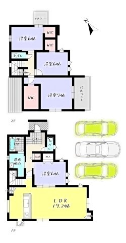 【間取り】の画像