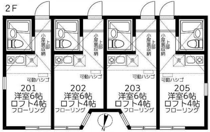 フェローズ横須賀の間取り