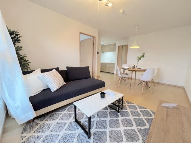 ロワールマンションアール板付弐番館の居間・リビング