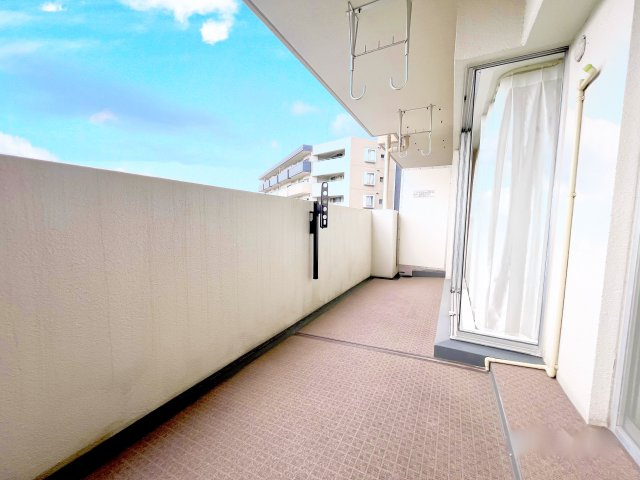 ロワールマンションアール板付弐番館のバルコニー