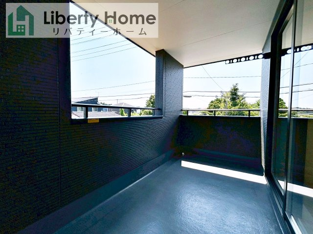 高萩市島名8期　新築戸建のバルコニー