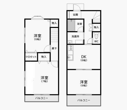 【間取り】 | スマイルタウン