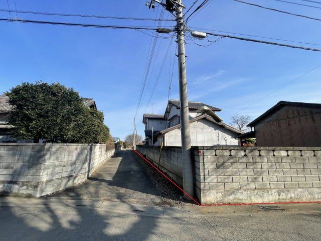 -三丁目不動産-　深谷市東方　売地の外観