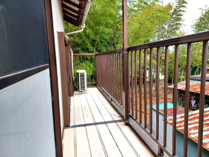 東松山市大字宮鼻の中古一戸建のバルコニー