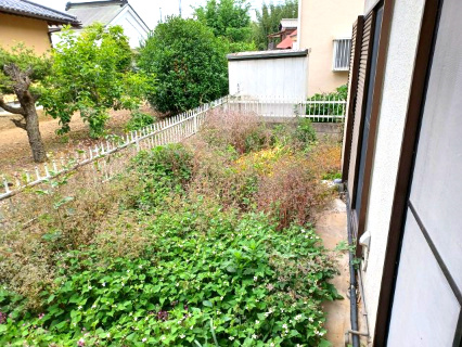 東松山市大字宮鼻の中古一戸建の庭
