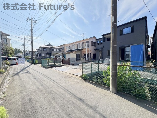 三郷市高州3丁目　新築戸建　全1棟　の前面道路含む現地写真|全面道路を含む現地写真です。