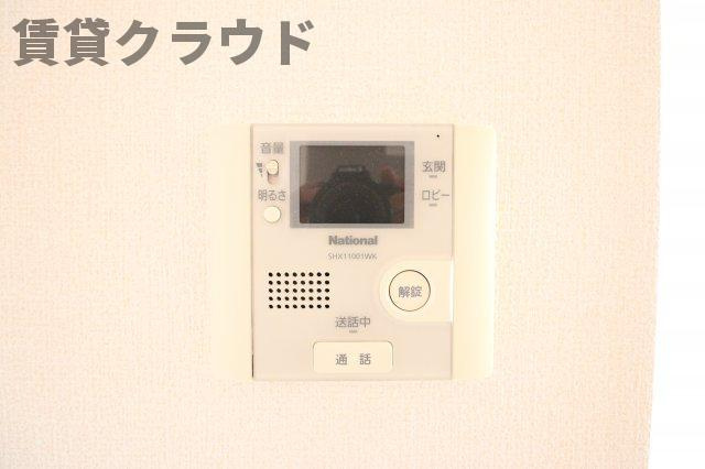 ジェンティーレ ヤマザキのセキュリティ|あると安心♪TVモニターホン付きです！