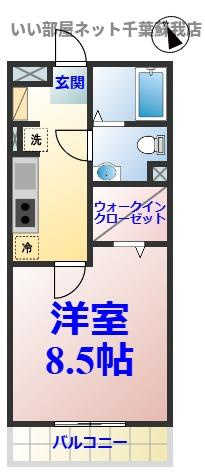 ジェンティーレ ヤマザキの間取り|ひと味違う？不動産屋のイメージを変えたい！『いい部屋ネット千葉蘇我店』へ是非お越しください♪