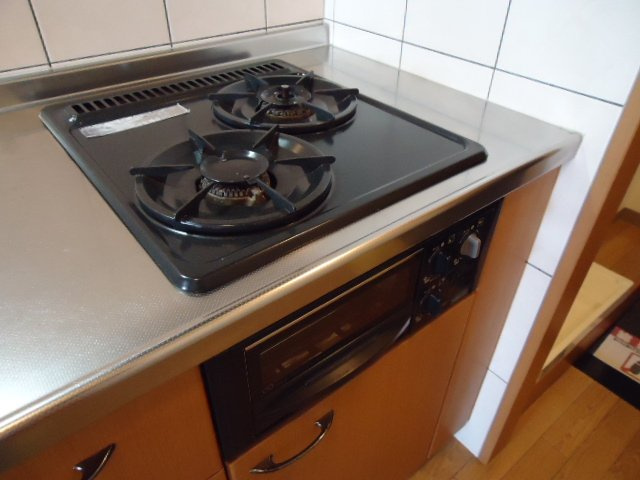 アグレストⅡのキッチン|ガスコンロ