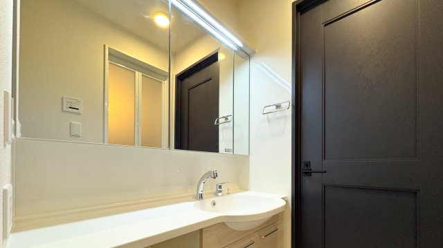 D-Crinum本田町の洗面所