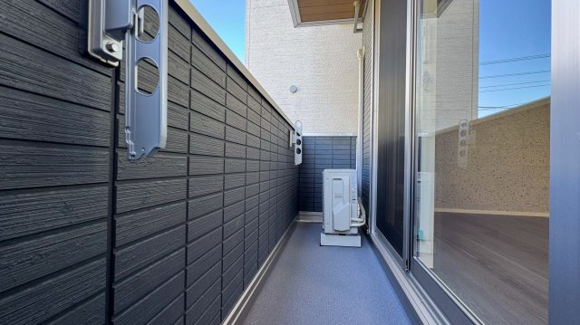 D-Crinum本田町のバルコニー